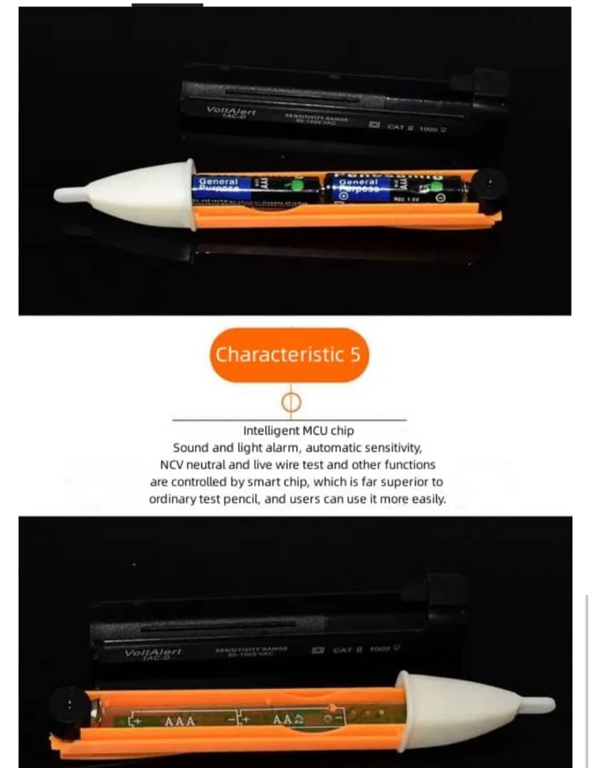 Stylo Testeur de Tension Intelligent