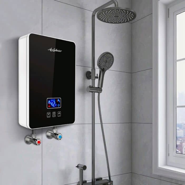CHAUFFE-EAU INSTANTANÉ MURAL – ÉCRAN LED TACTILE