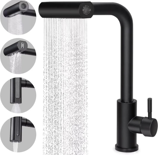 Robinet de cuisine cascade rotatif