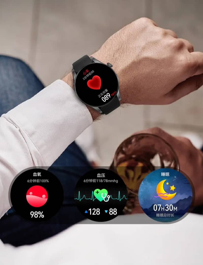 Montre connectée avec appel Bluetooth et carte SIM