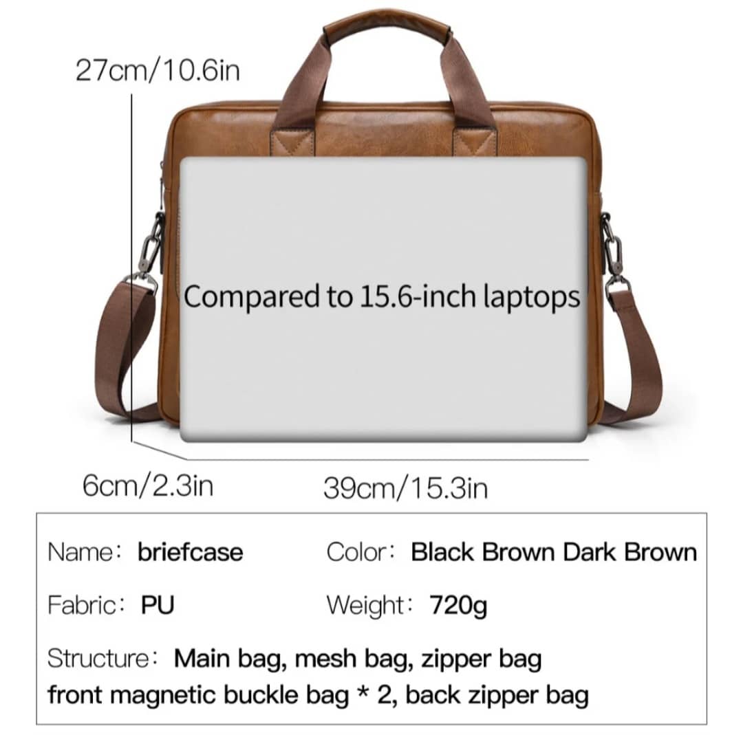 Sac porte-documents WEIXIER en cuir vintage