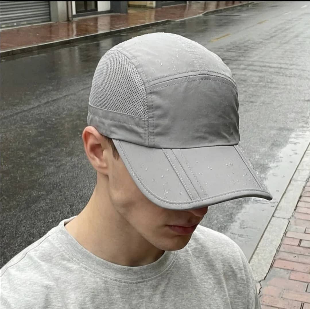 Casquette sportive respirante et imperméable