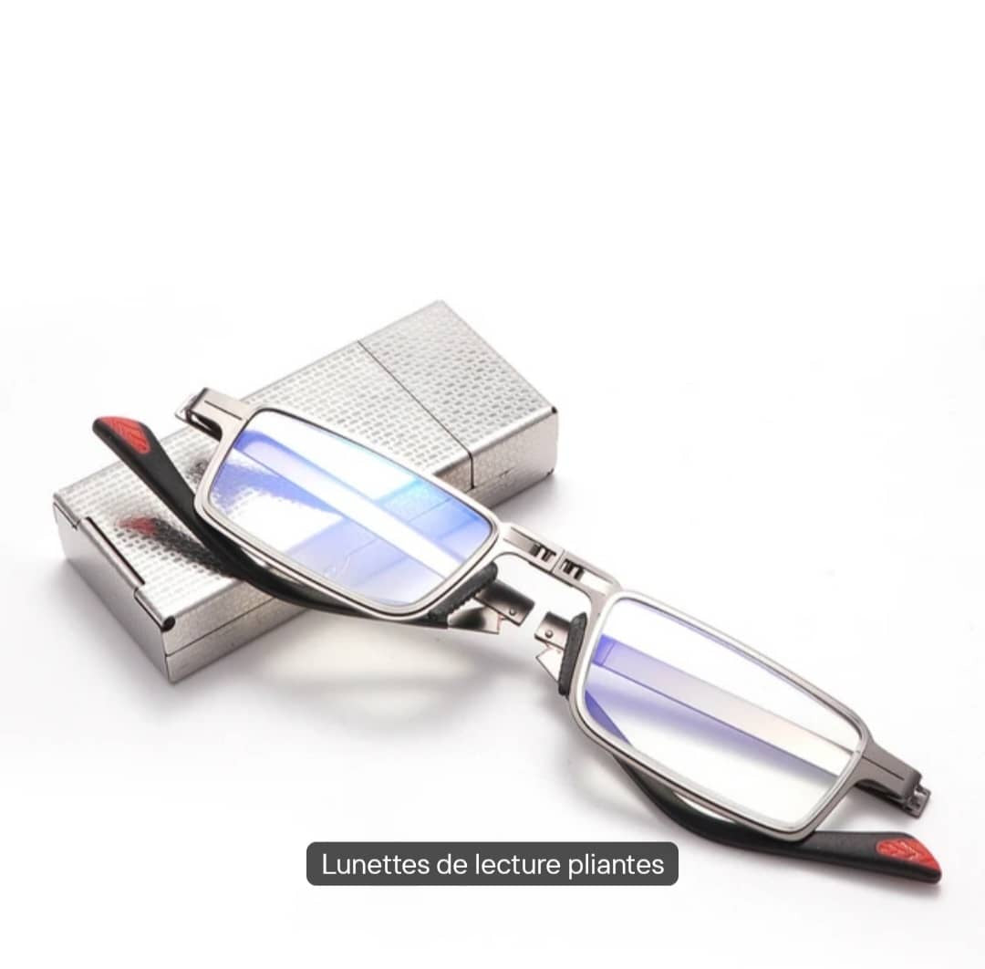 Lunettes de lecture pliables portables