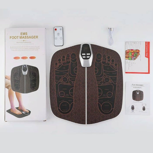 Tapis de Massage Électrique EMS pour les Pieds